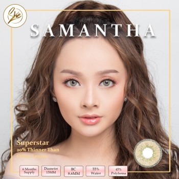 Superstar Samantha Softlens Warna Premium